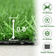 Artificial Turf Rolls for Playground Backyard 13/16" Pile Height