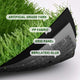 Artificial Gym Turf for Sled Workouts & Agility (1 3/8"H Pile)