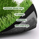 Artificial Grass Turf Strips for Pavers Driveway Yard 1 3/8" Pile