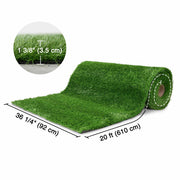 TheDisplayOutlet Event Turf for Lifestyle Expos, Booth Flooring 1 3/8" Pile, 3x20ft Image