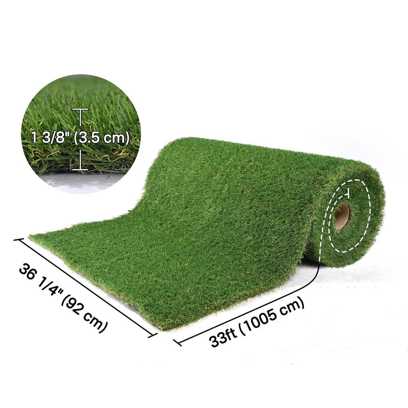TheDisplayOutlet Event Turf Multi-Tone & Tan Thatch for Expos, Booth Flooring 1 3/8