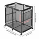 Large Pool Storage Bin Mesh Basket with Casters 37x24x35