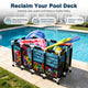 TheDisplayOutlet Heavy Duty Pool Storage Bin Mesh Basket(PVC) Image