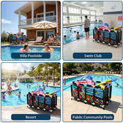 TheDisplayOutlet Heavy Duty Pool Storage Bin Mesh Basket(PVC) Image
