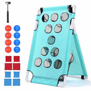 TheDisplayOutlet Pool Cornhole Toss Board (12 Holes) Throwing Yard Game Image