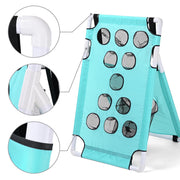 TheDisplayOutlet Pool Cornhole Toss Board (12 Holes) Throwing Yard Game Image