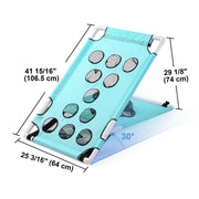 TheDisplayOutlet Pool Cornhole Toss Board (12 Holes) Throwing Yard Game Image