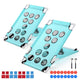TheDisplayOutlet Pool Cornhole Toss Board (12 Holes) Throwing Yard Game, 2ct/pk Image