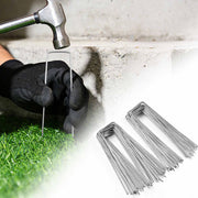 TheDisplayOutlet 6" Sod Staples 12 Gauge Galvanized Landscape Staples Image