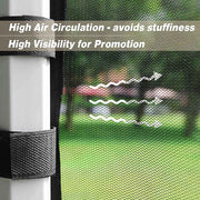 TheDisplayOutlet Netting Mesh Sidewalls for 10x15 Pop Up Canopy Image