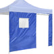 TheDisplayOutlet InstaHibit Canopy Sidewall w/ Door & Window 9'7"Lx6'7"H, Blue Image