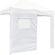 TheDisplayOutlet InstaHibit Canopy Sidewall w/ Door & Window 9'7"Lx6'7"H, White Image