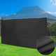 TheDisplayOutlet 15'x7' Sidewall for Pop Up Canopy CPAI-84 UV50+, Black Image