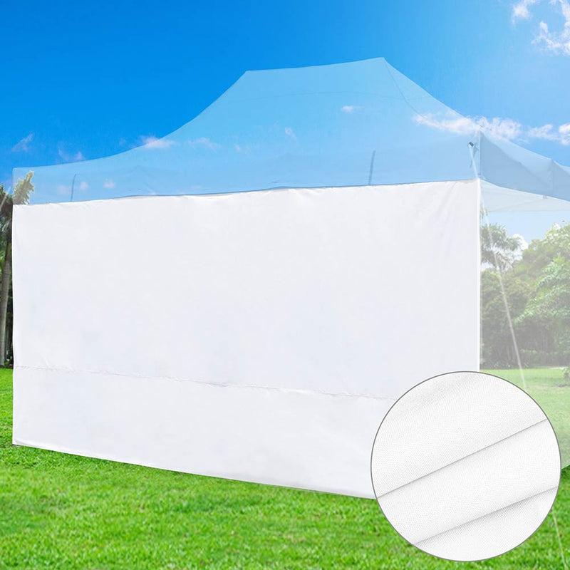 TheDisplayOutlet 15'x7' Sidewall for Pop Up Canopy CPAI-84 UV50+, White Image