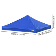 10x10 Pop Up Canopy Top Replacement Roof 9'7"x9'7"