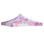 10x10 Canopy Replacement Top Tie-dyed Pink 9'7