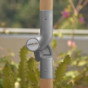 TheDisplayOutlet Patio Umbrella Wooden Tilt 6ft 8-Rib Palm Springs Image