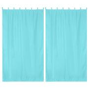 Tab Top Curtain Panel for Porch, Pergola 54x108 2ct/Pack