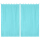 TheDisplayOutlet Tab Top Curtain Panel for Porch, Pergola 54x108 2ct/Pack Image