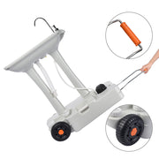 TheDisplayOutlet Foot Pump Hand Wash Station with Wheels 8 gal Image