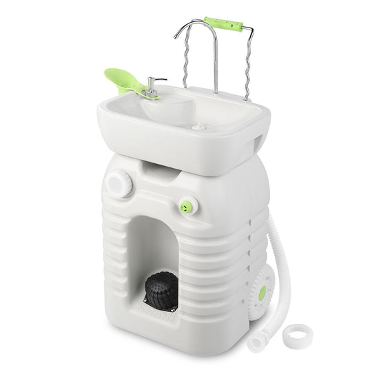 Foot Pump Hand Wash Station Adjustable Height 12gal