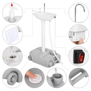 TheDisplayOutlet 5Gal Electric Portable Concession Sink for Mobile Food Vendors Image