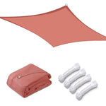Square Sun Sail Patio Deck Shade Sail 12x12