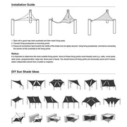 Triangle Shade Sail Patio Shade 28x28x28
