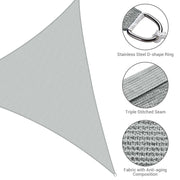 Triangle Shade Sail Patio Shade 28x28x28