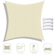 TheDisplayOutlet Water-resistant Square Sun Shade 16 ft Image