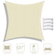 TheDisplayOutlet Water-resistant Square Sun Shade 16 ft Image