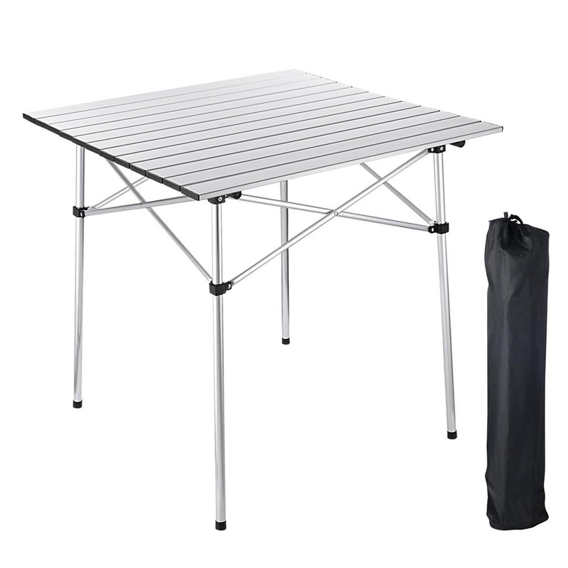 Folding Camping Table Roll Up Aluminum 27