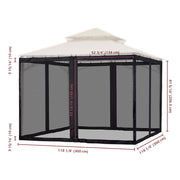 Gazebo Netting Replacement for 10x10 Gazebos