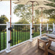 Patio Umbrella Mount, Wall Mount, Deck Mount for D2 5/16" Poles