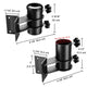 Patio Umbrella Mount, Wall Mount, Deck Mount for D2 5/16" Poles