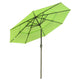 Patio Umbrella Tilt 3-Tiered 10ft 8-Rib