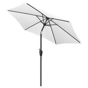 Patio Umbrella Tilt Metal 8ft 6-Rib