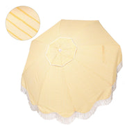 Beach Umbrella 6ft 8-Rib with Screw-in Anchor