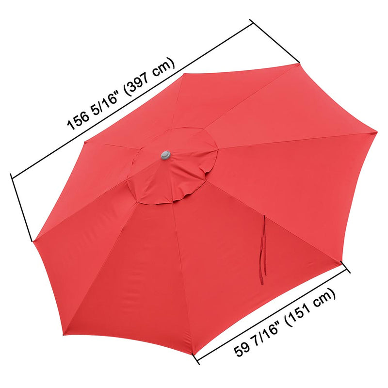 Patio Umbrella Canopy 13ft 8-Rib