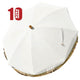 TheDisplayOutlet Patio Umbrella Canopy 6ft 8-Rib Jazz, Beige+Gold Sequin(10ct.) Image