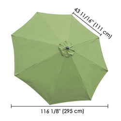Patio Umbrella Canopy 10ft 8-Rib