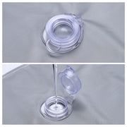 TheDisplayOutlet 6 ft 8-Rib Fringe Beach Umbrella Tilt with Weighted Base Image