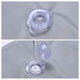 6 ft 8-Rib Fringe Beach Umbrella Tilt with Weighted Base