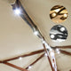 Solar String Lights for Wooden Patio Umbrella 8ft/9ft 8-Rib