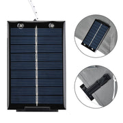 TheDisplayOutlet Solar Lights for Patio Umbrella 9-10ft 8-Rib Remote Control Image