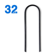 TheDisplayOutlet U-Shaped Rebar Stakes 11" Batting Cage Anchors, 32ct/pk Image