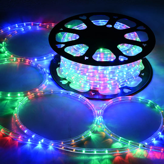 Outdoor Rope Light - 120V Plug-in, 1/2"(13mm), RGB (Preorder)
