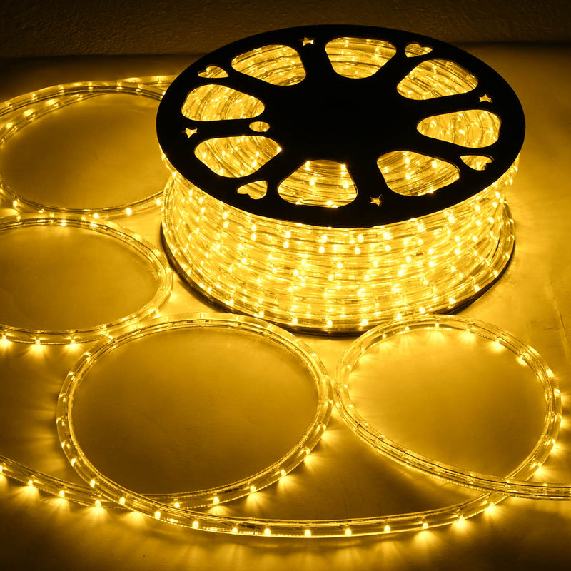 TheDisplayOutlet Outdoor Rope Light - 120V Plug-in, 1/2