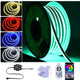 TheDisplayOutlet Outdoor Rope Light RGBW Neon Strip App Music Sync RF Remote, 50ft Image