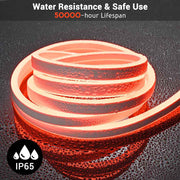 TheDisplayOutlet 10ft Outdoor Rope Light RGBW Neon Strip Image
